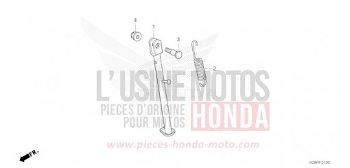 SIDE STAND CRF125FBS de 2025